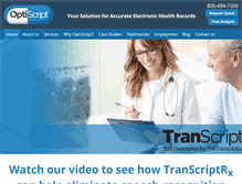 Tablet Screenshot of opti-script.com